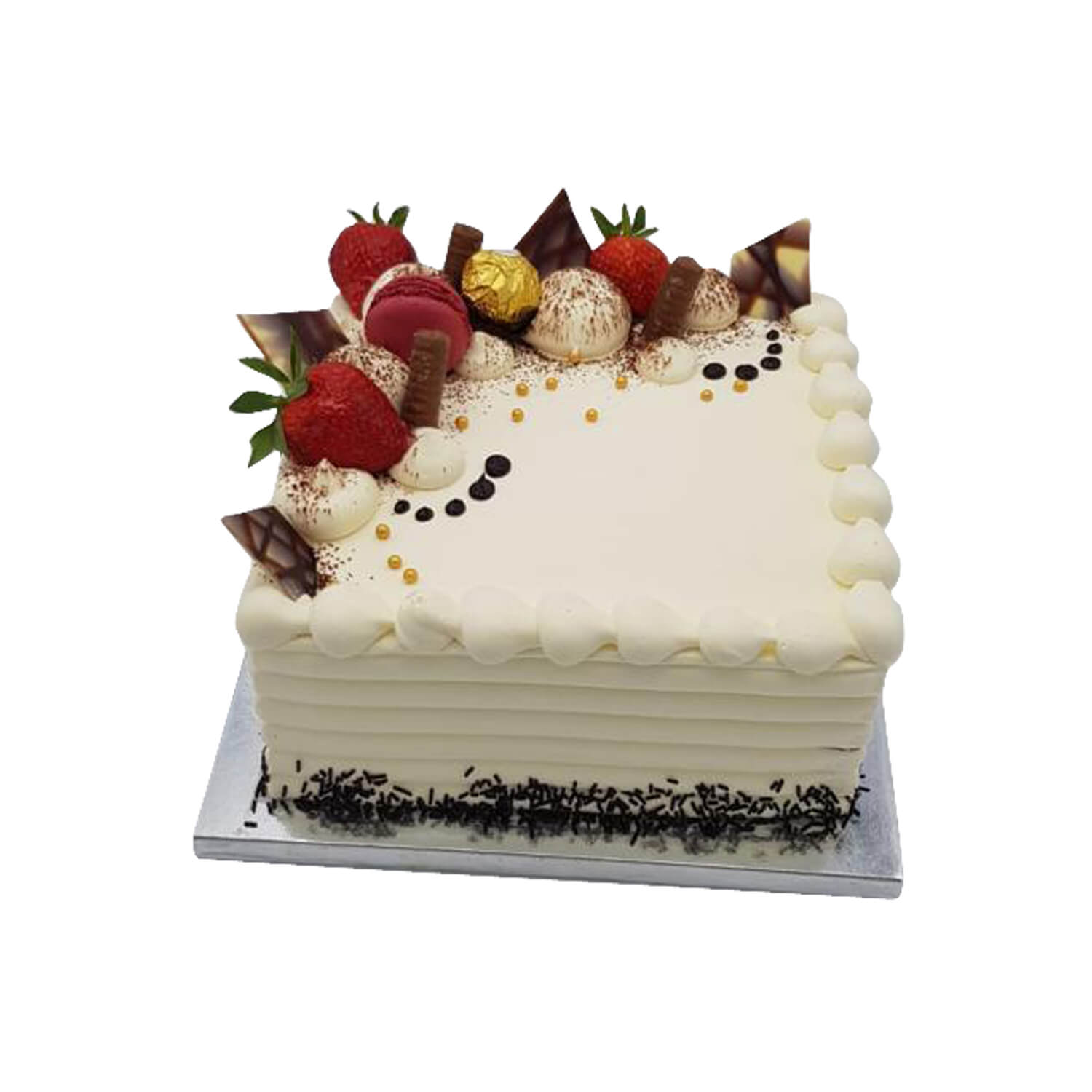 ICE CREAM SQUARE SHAPE CAKE | EGGLESS CAKE – Ice Cream Cake Delivery |  Kindori Online Birthday Cake Malaysia