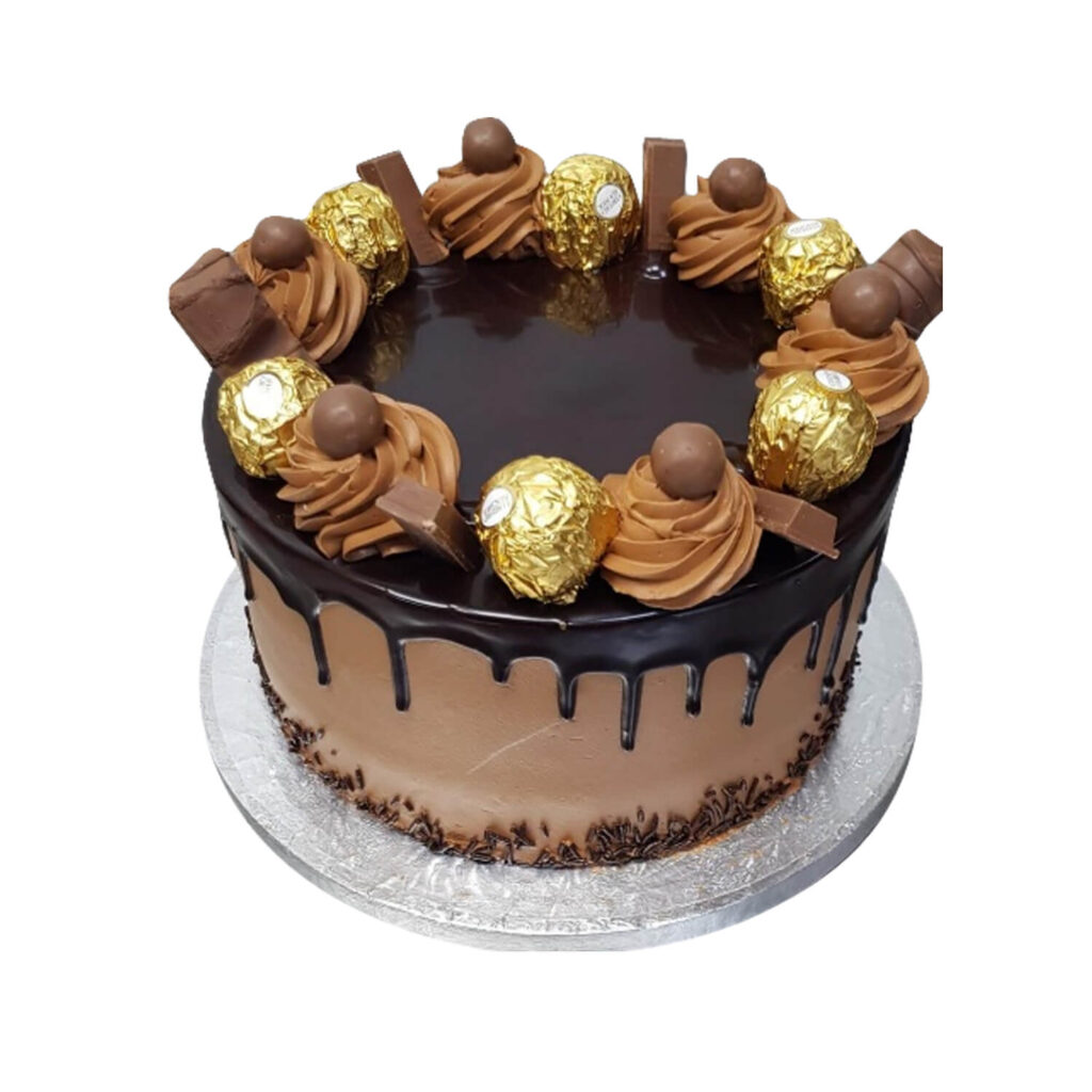 Chocolate Truffle Tower Cake (WTC030) Cakes & Bakes