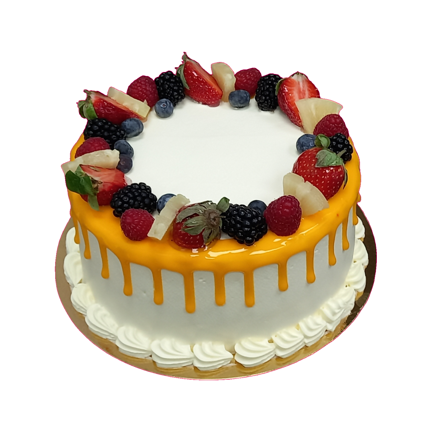 Fruit Vanilla Cake
